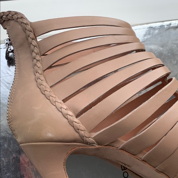 Sigerson Morrison - Nude - Strappy/Gladiator Heeled Sandals - Picture 9 of 9